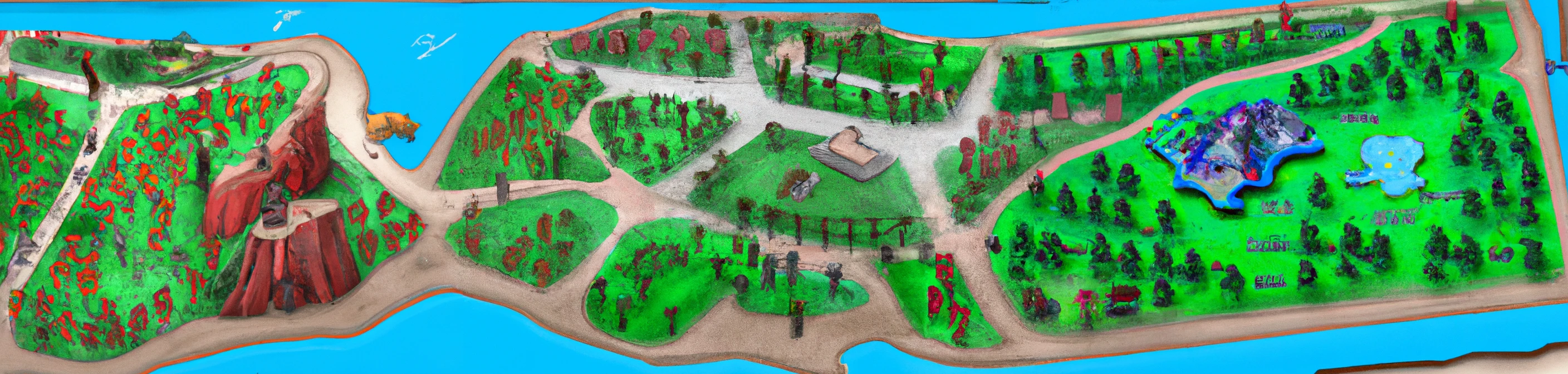 Koodalia Zoo Map